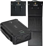 Viking VIDAR III power bank and Viking L60 PD solar panel set
