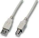 EFB Elektronik EFB-Elektronik USB 2.0 Anschlusskabel A-B, 1,8m, grau, Classic (K5255.1,8)