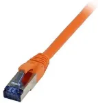 Synergy21 Patchkabel RJ45, CAT6A 500Mhz, 7,5m, orange, S-STP(S/FTP), TPE/LSZH(Superflex), AWG26,