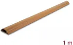 DeLOCK Kabelkanal selbstklebend 50 x 13 mm - L&auml;nge 1 m Holzoptik