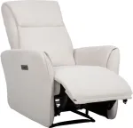 Home4you Tugitool HEIDY elektriline recliner 79x97xH104cm, valge