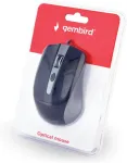 Hiir GEMBIRD | MUS-4B-01-GB | Optical Mouse | USB | Spacegrey/Black