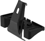Thule 145003 car roof rack fitting kit Black