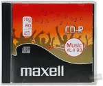Toorikud Maxell CD-R 80 Audio Music PRO, Jewelcase, 1 piece