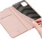 Dux Ducis Kaitse&uuml;mbris kaanega Skin Pro, Samsung Galaxy A22 5G, roosakuldne,