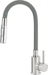 Deante Kitchen faucet with bent spout - 2 types of spray