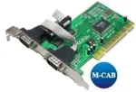 M-Cab - Serieller Adapter - PCI - RS-232 x 2 (7100063)
