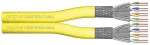Digitus Instal-kab Cat7a S/FTP tw.Pair 500m gelb AWG22/1 (Speditionsversand)