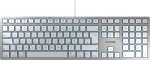 Klaviatuur CHERRY KC 6000 Slim For Max USB silber QWERTZ DE