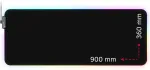 LORGAR Steller 919, Gaming mouse pad, High-speed surface, anti-slip rubber base, RGB backlight, USB connection, Lorgar WP Gameware support, size: 900mm x 360mm x 3mm, weight 0.635kg