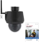 Abus IP turvakaamera ABUS PPIC52520B t&ouml;&ouml;stuslik kuplikujuline v&auml;lisseina 3840 x 2160 px