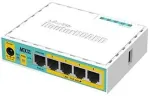 MIKROTIK hEX PoE lite wired router Fast Ethernet White