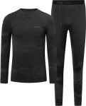 Viking Men's Thermal Underwear Meriboo Man Set Merino, Black, XL