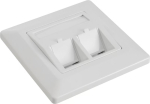 Solarix modular socket for 2 keystones
