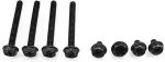 XSPC Schraubenset 6-32UNC - schwarz