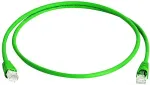 Teleg&auml;rtner Patchkabel S/FTP Cat.6A grn 0,25m