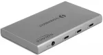 DELOCK Thunderbolt 4 Hub 3 Port mit zustzlichem SuperSpeed USB 10Gbps Typ-A Port - 8K