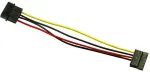 Inter-Tech Adapter 1x Molex -> 1x SATA Power 0,15m