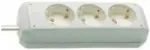 Brennenstuhl 1158610 power extension 3 AC outlet(s) White