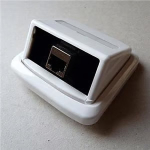 NONAME Single socket ABB TANGO 1xRJ45 cat5e STP white