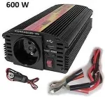 CARSPA Voltage converter CAR600U-122 12V/230V+USB 600W, modified sine wave