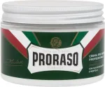 PRORASO Green Pre-Shave Cream 300ml - Before Shaving meestele