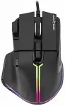 Hiir White Shark MARROK Black mouse Office Right-hand USB Type-A Optical 12000 DPI