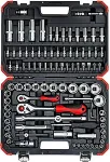 Gedore red Socket Set 1/4 + 1/2 94-pieces