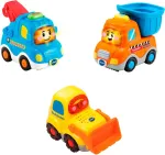 Vtech Tut Tut Baby Speedster - Set of 3 construction site vehicles, toy vehicle