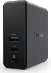 Lenovo X9 Charging GaN Dock Wired USB 3.2 Gen 2 (3.1 Gen 2) Type-C Grey