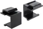 Delock Keystone Abdeckung schwarz 4 St&uuml;ck