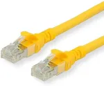 ROLINE Patchkabel Cat.6 S/FTP (PiMF), Component Level, LSOH, gelb, 0,5 m