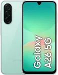 Mobiiltelefon SAMSUNG Galaxy A26 17 cm (6.7") Hybrid Dual SIM Android 15 5G USB Type-C 8 GB 256 GB 5000 mAh Mint colour