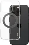 CARE Feature Case | Back cover | Apple | iPhone 16 Pro | Recycled plastic | Transparent | MagSafe