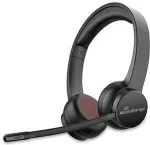 No name MediaRange Bluetooth ENC Stereo Headset 400mAh Akku schwarz