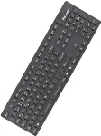 Klaviatuur Keysonic Industrie-TAS, 105 Tasten, USB, BK, KSK-8030 IN(DE)