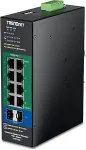 Trendnet Industrial Switch 10-Port Gbit PoE+ L2 Man DIN-Rail