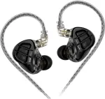 KZ ZAR NO MIC - in-ear headphones, black and gold