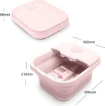 Rio FTBH13-EU-PK/1,3 Deluxe Foldaway Foot Spa Pink