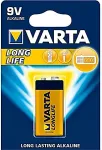 Varta Longlife 9V-Block k 6 LR 61, 1tk