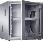 Rittal FlatBox DK 6HE BxT 600x600mm grau 19" Profilschienen