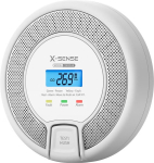 No name X-Sense Melder CO03D-W RF-Vernetzter Kohlenmonoxid