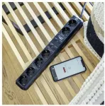 Brennenstuhl Connect Eco-Line WiFi power strip 6-way (black, 1.5 m cable, voice control, timer, app)