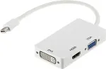 NONAME Adapter mini DisplayPort į HDMI, DVI, VGA