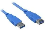 SHARKOON USB 3.0 przedłużacz black 3,0m