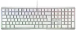 Klaviatuur CHERRY XTRFY MX 3.1 (white/silver, DE layout, MX2A Brown)