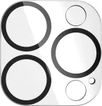 PANZERGLASS PicturePerfect - Objektivschutz f&uuml;r Handy - Glas - Rahmenfarbe schwarz - f&uuml;r Apple iPhone 15 Pro, 15 Pro Max (1137)
