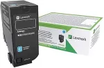 Tooner LEXMARK Toner 74C2SCE Cyan bis zu 7.000 Seiten