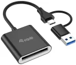 EQUIP Kartenleser CFexpress Type B USB-C/-A Adapt. 10Gbps