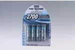 Ansmann 1x4 rech. battery 2700 Mignon AA 2500 mAh